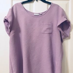 Spandex lavender shirt